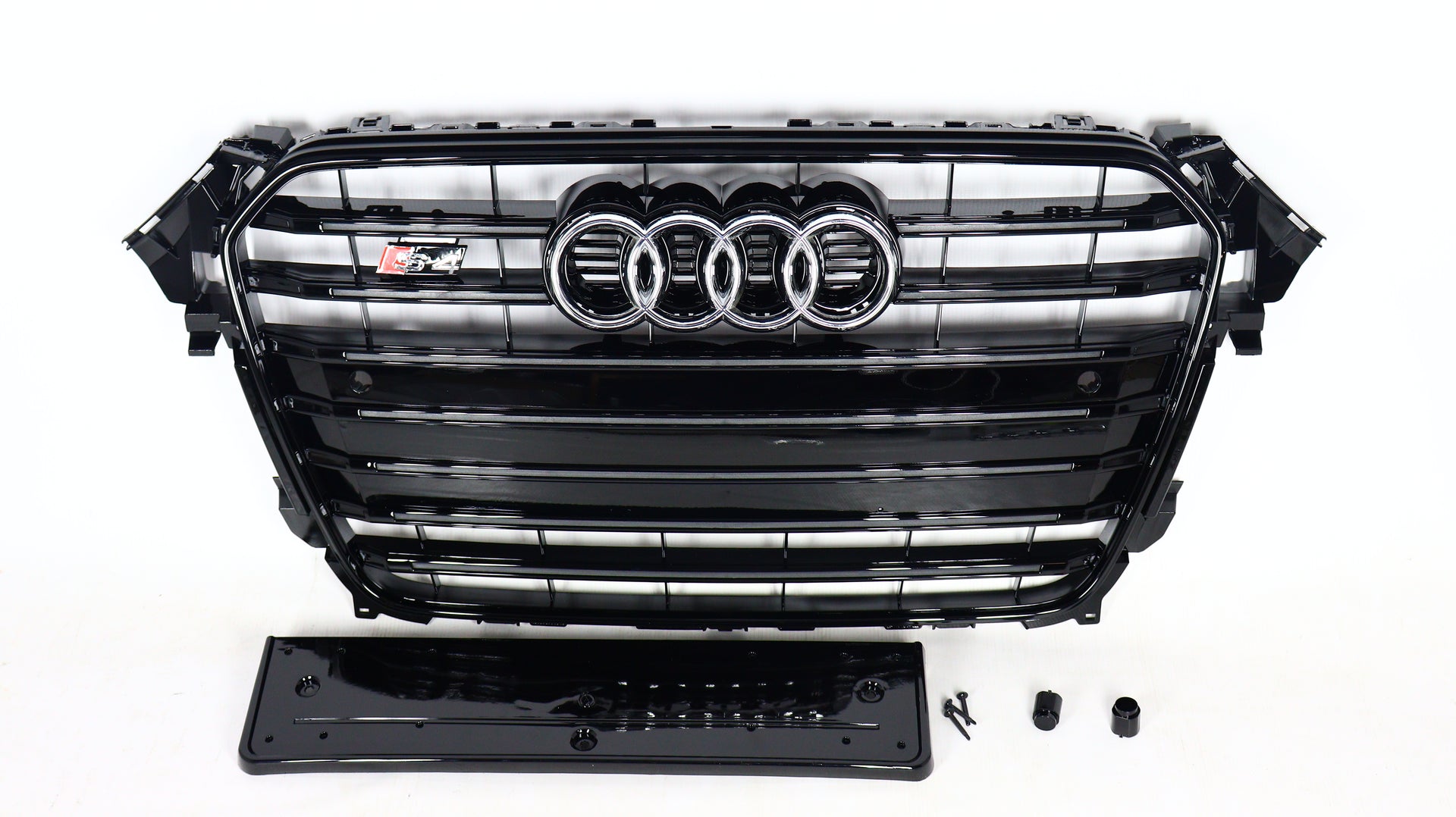 Für Audi A4 B8 FL 2012-2015 Kühlergrill Grill S4 Black Style
