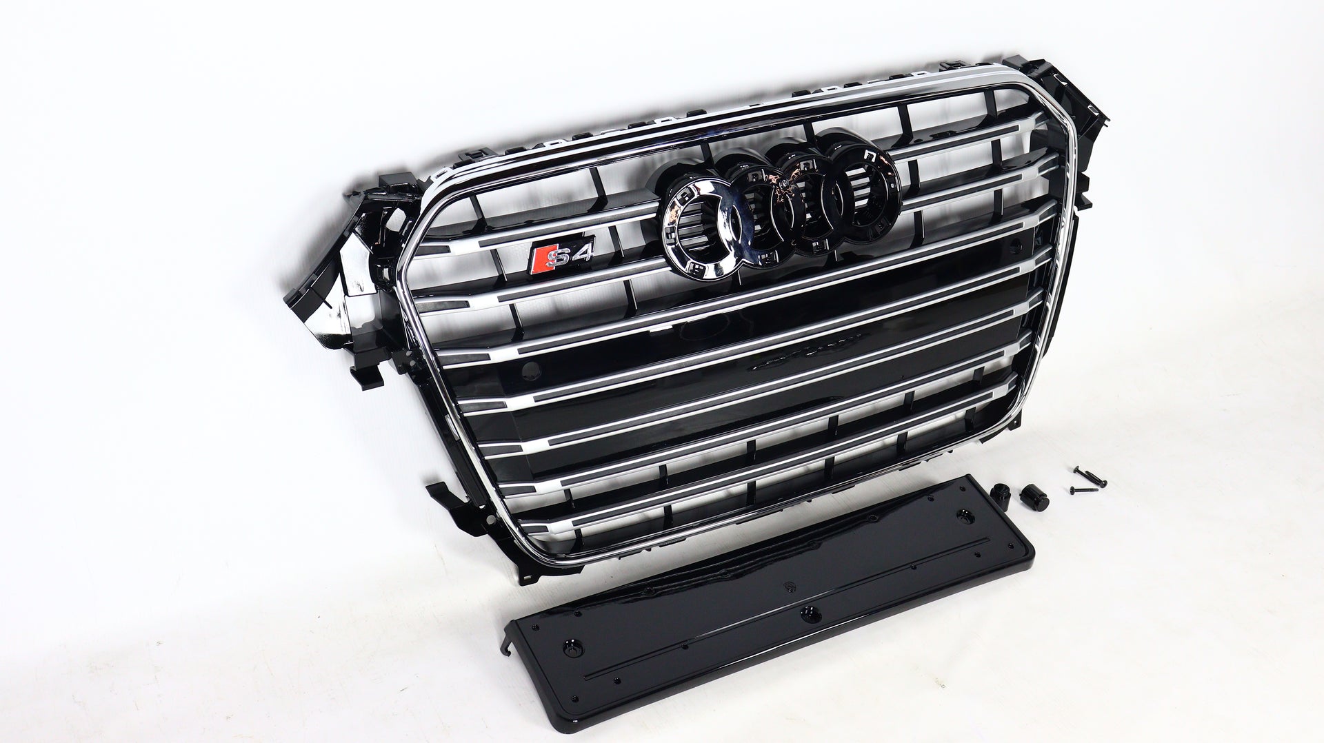 Für Audi A4 B8 FL 2012-2015 Kühlergrill Grill S4 Chrome Style