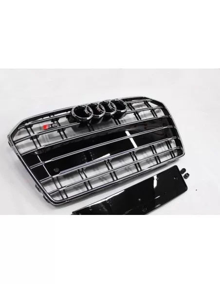  - Audi - copy of copy of Audi RS6 front bumper radiator grille QUATTRO for Audi A6 2016-2018 - 4 - Audi RS6 front bumper radiat