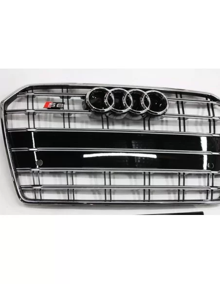  - Audi - copy of copy of Audi RS6 front bumper radiator grille QUATTRO for Audi A6 2016-2018 - 6 - Audi RS6 front bumper radiat