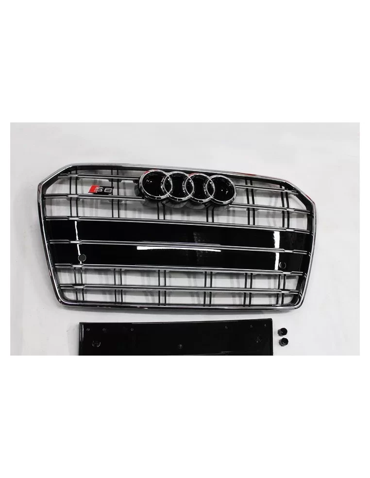  - Audi - copy of copy of Audi RS6 front bumper radiator grille QUATTRO for Audi A6 2016-2018 - 1 - Audi RS6 front bumper radiat