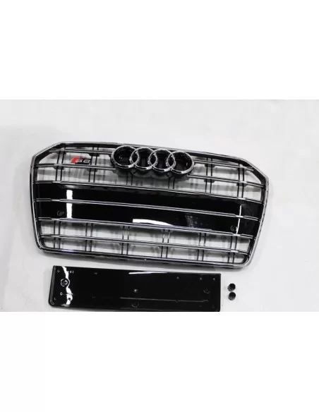  - Audi - copy of copy of Audi RS6 front bumper radiator grille QUATTRO for Audi A6 2016-2018 - 9 - Audi RS6 front bumper radiat