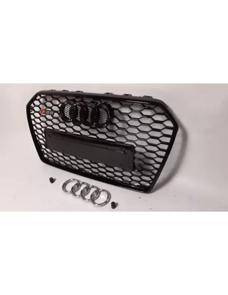  - Audi - Audi RS6 Frontstoßstange Kühlergrill schwarz für Audi A6 2016-2018 - 6 - Kaufen Sie den Audi RS6 Frontstoßstangen-Kühl