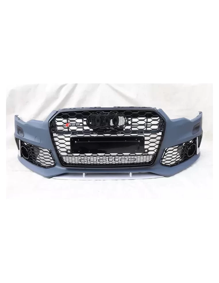  - Audi - copy of Audi RS6 front bumper radiator grille black for Audi A6 2016-2018 - 1 - Audi RS6 front bumper radiator grille 