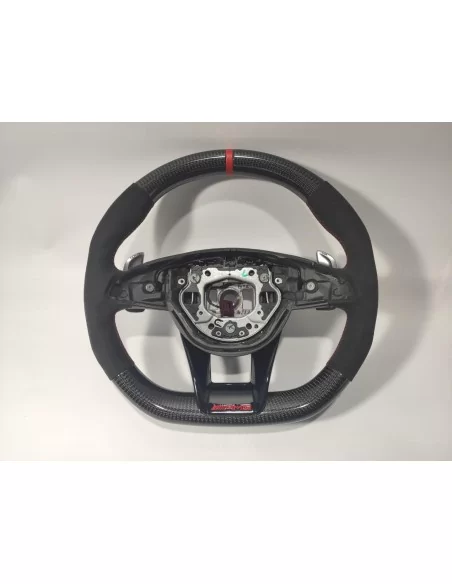  - Steering Wheels - Mercedes-Benz GLE GLC GLS W205 Рульове колесо з карбонової алькантари - 1 - Підніміть свій рівень комфорту 