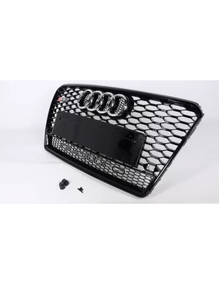  - Audi - Audi RS7 front bumper radiator grille black QUATTRO for Audi A7 2010-2014 - 3 - Buy the Audi RS7 bumper radiator grill