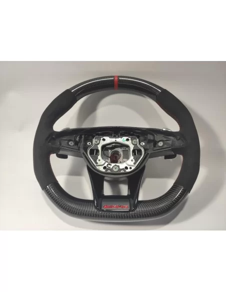  - Steering Wheels - Mercedes-Benz GLE GLC GLS W205 Рульове колесо з карбонової алькантари - 2 - Підніміть свій рівень комфорту 