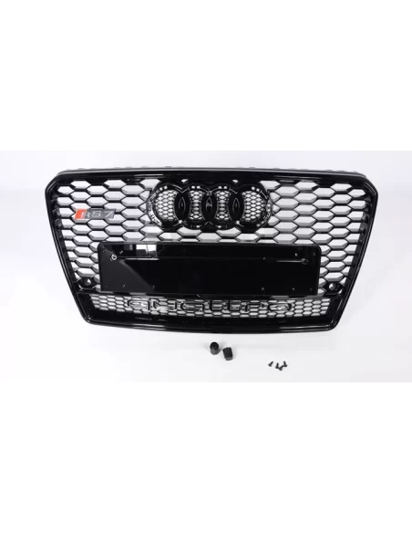  - Audi - Audi RS7 front bumper radiator grille black QUATTRO for Audi A7 2010-2014 - 1 - Buy the Audi RS7 bumper radiator grill