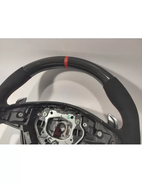  - Steering Wheels - Mercedes-Benz GLE GLC GLS W205 Рульове колесо з карбонової алькантари - 6 - Підніміть свій рівень комфорту 