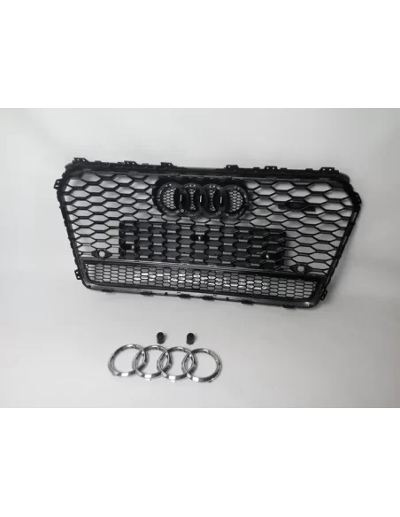  - Audi - Audi RS7 front bumper radiator grille Black QUATTRO for Audi A7 2014-2017 - 9 - Buy the Audi RS7 bumper radiator grill