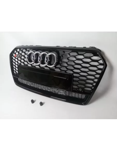  - Audi - Audi RS7 front bumper radiator grille Black QUATTRO for Audi A7 2014-2017 - 2 - Buy the Audi RS7 bumper radiator grill