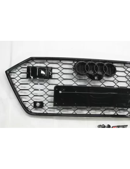  - Audi - Audi RS7 Black front bumper radiator grille for Audi A7 2019+ - 3 - Buy the Audi RS7 black front bumper radiator grill