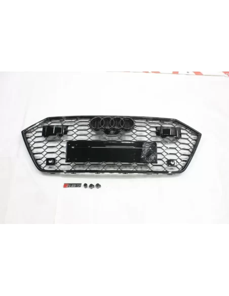  - Audi - Audi RS7 Black front bumper radiator grille for Audi A7 2019+ - 1 - Buy the Audi RS7 black front bumper radiator grill