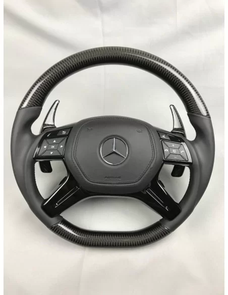  - Steering Wheels - Mercedes-Benz W463 X166 W166 W212 Steering Wheel Carbon Leather - 1 - Buy Mercedes-Benz W463 X166 W166 W212