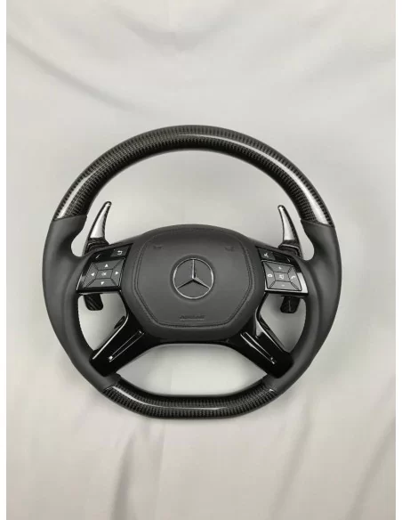  - Steering Wheels - Kierownica Mercedes-Benz W463 X166 W166 W212 ze skóry węglowej - 8 - Kierownica Mercedes-Benz W463 X166 W16