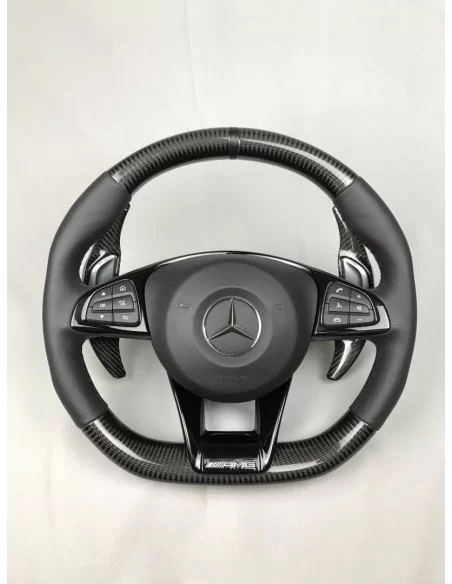  - Steering Wheels - Карбонове кермо AMG для Mercedes-Benz C-Class E-Class W205 W213 W463 - 1 - Купуйте Карбонове кермо AMG для 