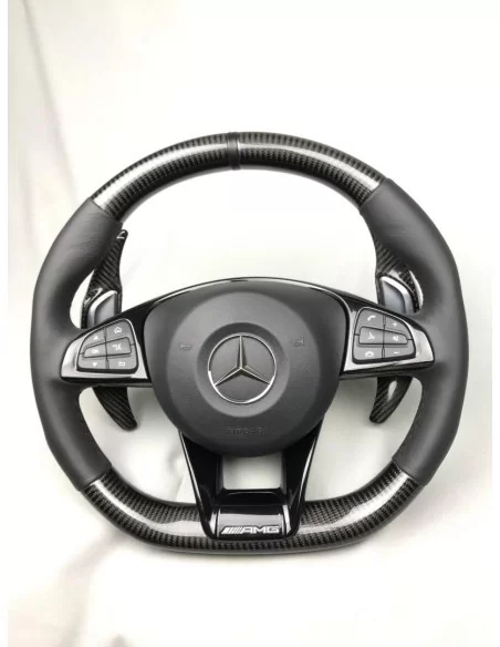  - Steering Wheels - Карбонове кермо AMG для Mercedes-Benz C-Class E-Class W205 W213 W463 - 5 - Купуйте Карбонове кермо AMG для 