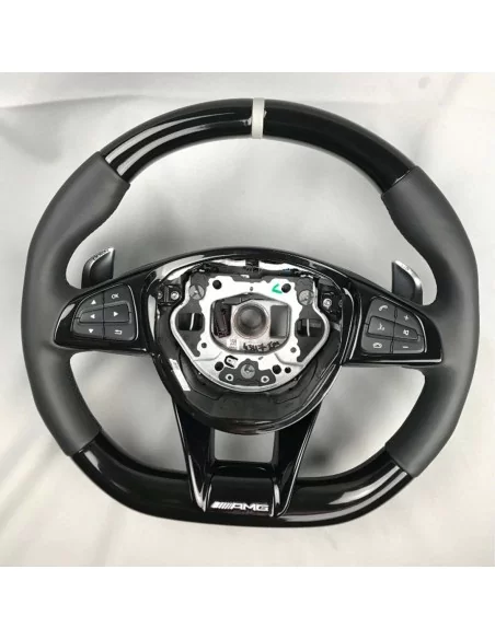  - Steering Wheels - Кермо AMG зі шкіри рояльного кольору для Mercedes-Benz C-Class E-Class W205 W213 - 1 - Доповніть свій Merce