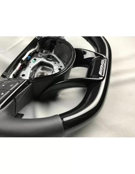  - Steering Wheels - Кермо AMG зі шкіри рояльного кольору для Mercedes-Benz C-Class E-Class W205 W213 - 4 - Доповніть свій Merce