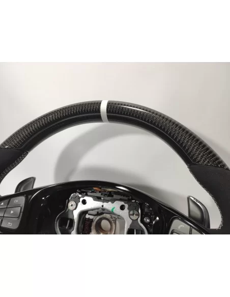  - Steering Wheels - Mercedes-Benz A B S V CLA GLA GLE GLS GLC Steering Wheel Carbon Alcantara - 7 - Buy Mercedes-Benz A B S V G