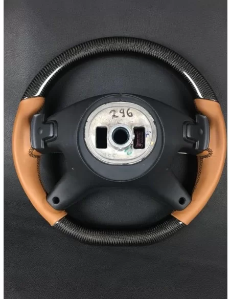  - Steering Wheels - Кермо з вуглецевого волокна для Mercedes-Benz G-Class E-Class GL ML W463 W166 W212 Шкіра - 1 - Купуйте Карб