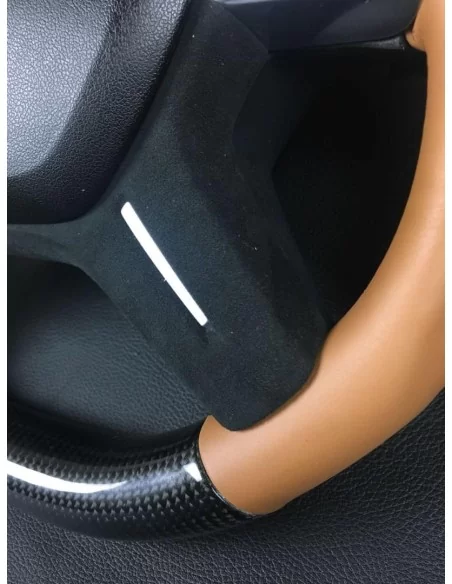  - Volant - Volant en fibre de carbone pour Mercedes-Benz Classe G Classe E GL ML W463 W166 W212 Cuir - 11 - Achetez le Volant e