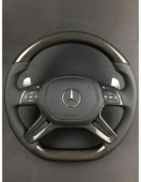  - Volant - Volant en fibre de carbone AMG pour Mercedes-Benz Classe G W463 W166 W212 Classe E GL ML - 5 - Achetez le volant AMG