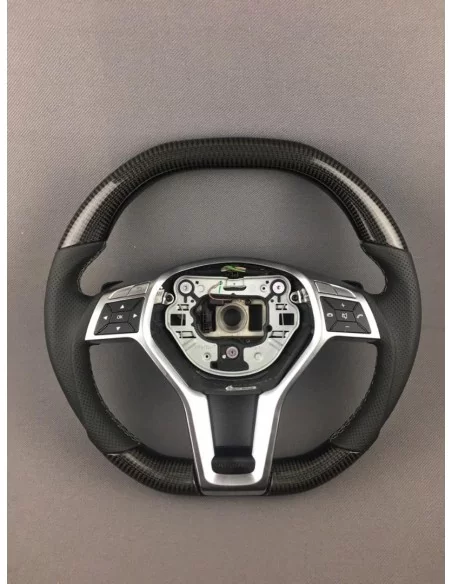  - Steering Wheels - 用于梅赛德斯-奔驰 C 级 E 级 W207 W204 W212 W218 的碳纤维 AMG 方向盘 - 1 - 碳纤维 AMG 方向盘专为 W204 W207 W212 W218 车型设计，可提升您的梅赛德斯-奔