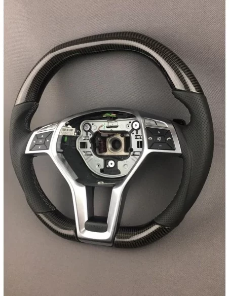  - Steering Wheels - 用于梅赛德斯-奔驰 C 级 E 级 W207 W204 W212 W218 的碳纤维 AMG 方向盘 - 2 - 碳纤维 AMG 方向盘专为 W204 W207 W212 W218 车型设计，可提升您的梅赛德斯-奔