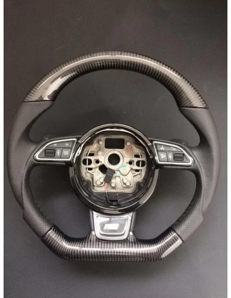  - Steering Wheels - Audi RS6 RS4 RS5 RS7 SQ5 S4 S5 Steering Wheel Carbon Leather - 1 - Buy Audi RS6 RS4 RS5 RS7 SQ5 S4 S5 Steer