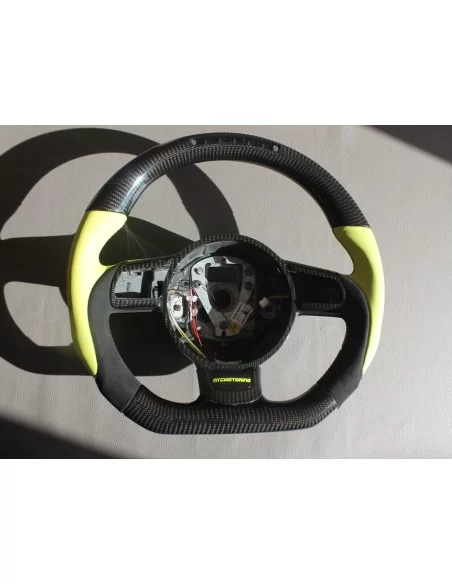  - Steering Wheels - Audi R8 Steering Wheel Carbon Leather Alcantara - 1 - Discover Audi R8 Steering Wheel Carbon Leather Alcant