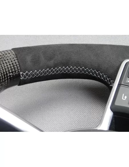  - Steering Wheels - Audi TT R8 Steering Wheel Carbon Alcantara - 5 - Shop Audi TT R8 Steering Wheel Carbon Alcantara at Tunever