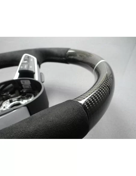  - Steering Wheels - Кермо Audi TT R8 Carbon Alcantara - 11 - Купуйте кермо Audi TT R8 з карбонової алькантари на Tuneverse! Пок