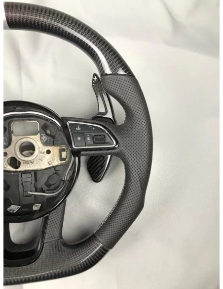  - Steering Wheels - Audi Q5 SQ5 Q7 A1 A3 SQ7 kierownica skóra węglowa - 3 - Audi Q5 SQ5 Q7 A1 A3 SQ7 kierownica skóra węglowa