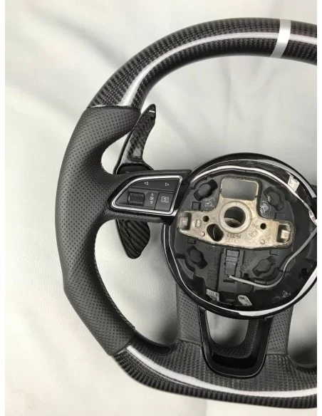  - Steering Wheels - Audi Q5 SQ5 Q7 A1 A3 SQ7 kierownica skóra węglowa - 4 - Audi Q5 SQ5 Q7 A1 A3 SQ7 kierownica skóra węglowa