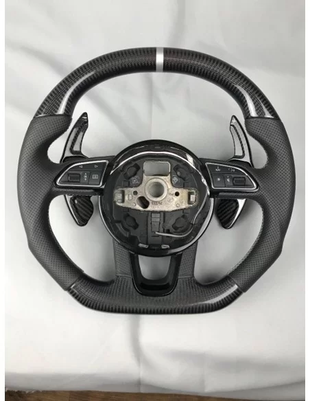  - Steering Wheels - 奥迪 Q5 SQ5 Q7 A1 A3 SQ7 碳皮方向盘 - 6 - 在 Tuneverse 探索奥迪 Q5 SQ5 Q7 A1 A3 SQ7 方向盘碳纤维皮革！提升您的内饰品质--立即订购！❇️❕