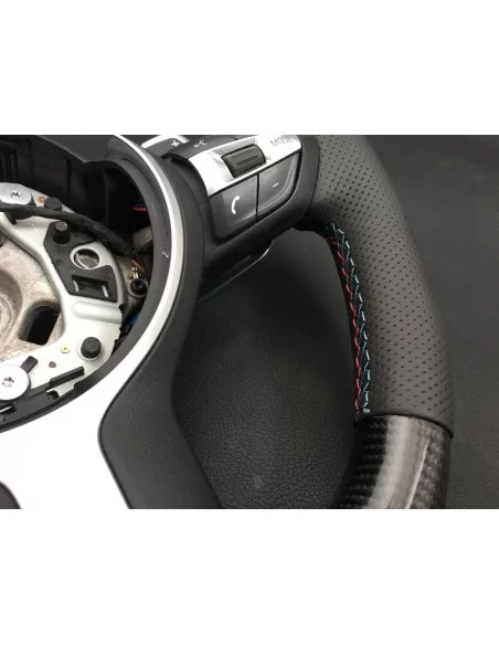  - Volante - BMW F30 F31 F15 F16 Volante Cuero Carbono - 3 - ¡Comprar BMW F30 F31 F15 F16 Volante de cuero de carbono en Tunever