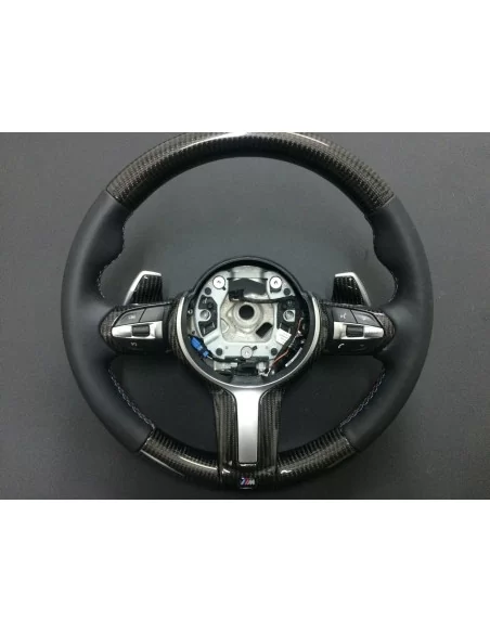  - Steering Wheels - 宝马 F30 F31 F32 F35 F15 X5 F16 X6 F20 碳皮方向盘 - 1 - BMW F30 F31 F32 F35 F15 X5 F16 X6 F20 碳纤维真皮方向盘，时尚舒适，提升您的驾驶