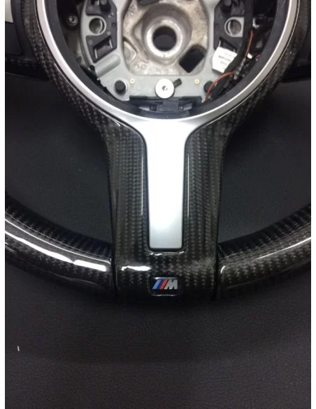  - Steering Wheels - 宝马 F30 F31 F32 F35 F15 X5 F16 X6 F20 碳皮方向盘 - 3 - BMW F30 F31 F32 F35 F15 X5 F16 X6 F20 碳纤维真皮方向盘，时尚舒适，提升您的驾驶