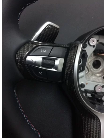  - Steering Wheels - 宝马 F30 F31 F32 F35 F15 X5 F16 X6 F20 碳皮方向盘 - 5 - BMW F30 F31 F32 F35 F15 X5 F16 X6 F20 碳纤维真皮方向盘，时尚舒适，提升您的驾驶