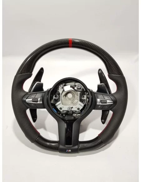  - Steering Wheels - BMW F30 F20 X5 F15 X6 F16 Steering Wheel Carbon Leather - 1 - Upgrade your BMW F30 F20 X5 F15 X6 F16 with a