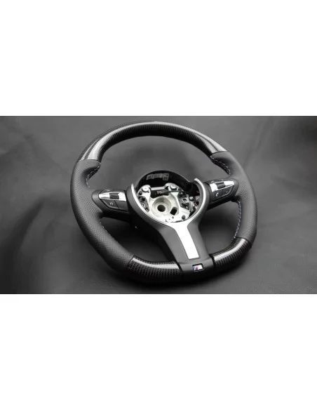  - Steering Wheels - BMW F30 F31 F15 F16 Кермо з карбонової шкіри - 4 - Купуйте карбонову шкіру керма BMW F30 F31 F15 F16 на Tun