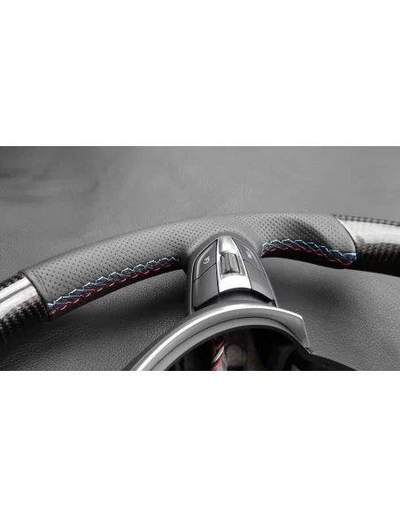  - Volant - BMW F30 F31 F15 F16 Volant en cuir carbone - 6 - Achetez le volant BMW F30 F31 F15 F16 en cuir carbone chez Tunevers