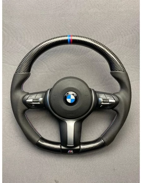  - Steering Wheels - BMW F30 F20 F22 F32 F33 X5 F15 X6 F16 Кермо з карбонової шкіри - 1 - Доповніть свій BMW F30 F20 F22 F32 X5 