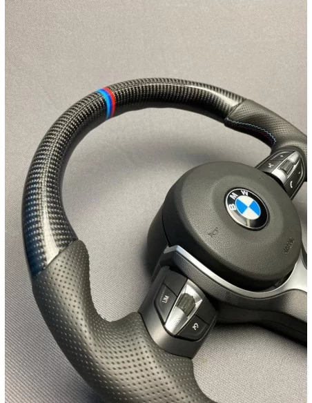  - Steering Wheels - BMW F30 F20 F22 F32 F33 X5 F15 X6 F16 Кермо з карбонової шкіри - 3 - Доповніть свій BMW F30 F20 F22 F32 X5 