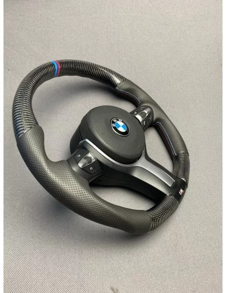  - Steering Wheels - BMW F30 F20 F22 F32 F33 X5 F15 X6 F16 Кермо з карбонової шкіри - 4 - Доповніть свій BMW F30 F20 F22 F32 X5 