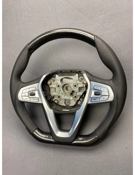  - Steering Wheels - BMW G30 G20 2003-2007 Steering Wheel Carbon Leather - 1 - Shop the BMW G30 G20 2003-2007 Steering Wheel Car