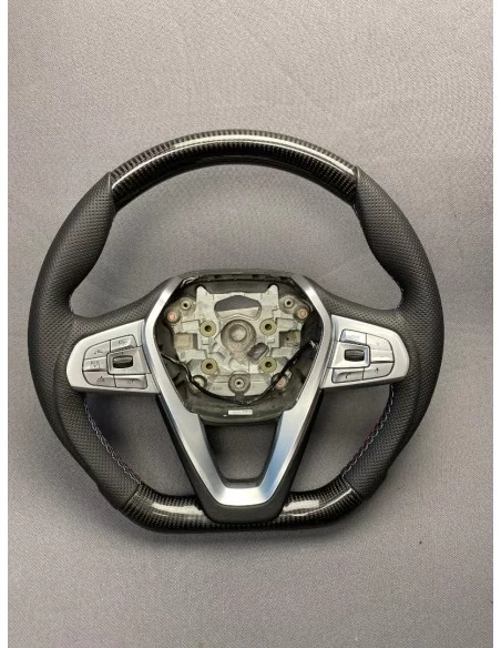  - Steering Wheels - BMW G30 G20 2003-2007 Steering Wheel Carbon Leather - 10 - Shop the BMW G30 G20 2003-2007 Steering Wheel Ca