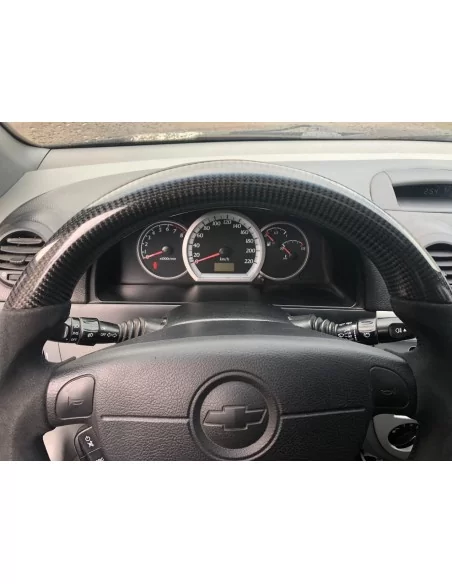  - Steering Wheels - Рульове колесо Chevrolet Lacetti 2006 Carbon Alcantara - 5 - Оновіть свій Chevrolet Lacetti 2006 з нашим ка