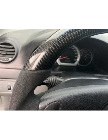  - Steering Wheels - Рульове колесо Chevrolet Lacetti 2006 Carbon Alcantara - 6 - Оновіть свій Chevrolet Lacetti 2006 з нашим ка